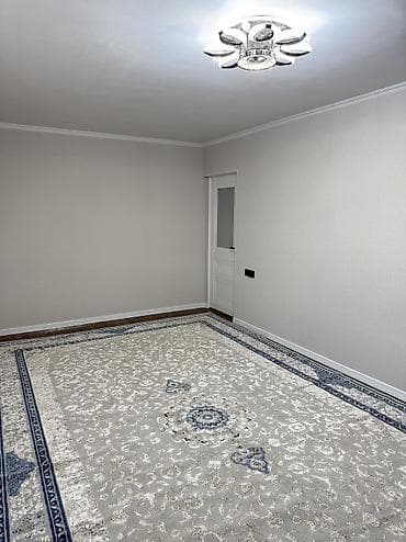 талас кв: 2 комнаты, 43 м², 104 серия, 2 этаж, Евроремонт — 9