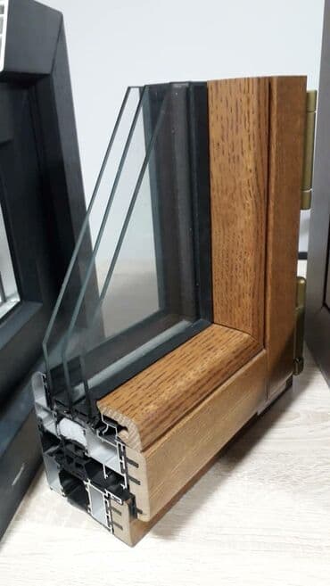 бу окон: Алюминиевое окно на заказ, Тип окна: Стандартные, Бесплатная установка, В рассрочку — 6