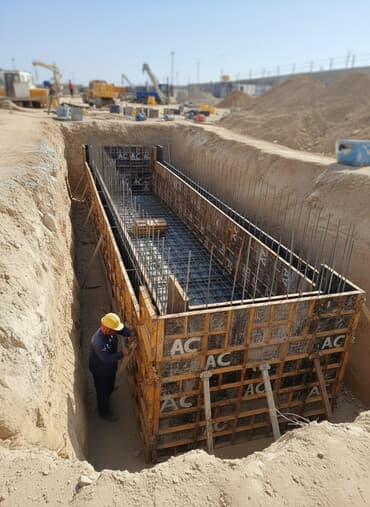 Дизайн, проектирование: Монтаж монолитных железобетонных стен с опалубкой - Выполняем — 1