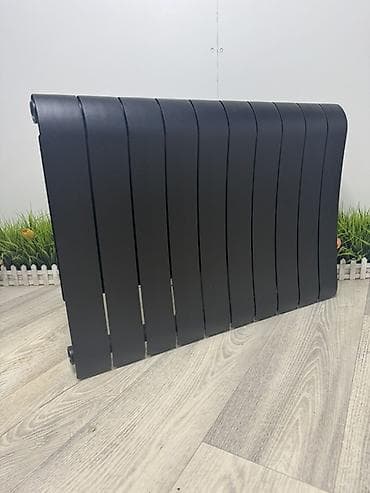 Алюминиевый секционный радиатор отопления, горизонтальная ориентация