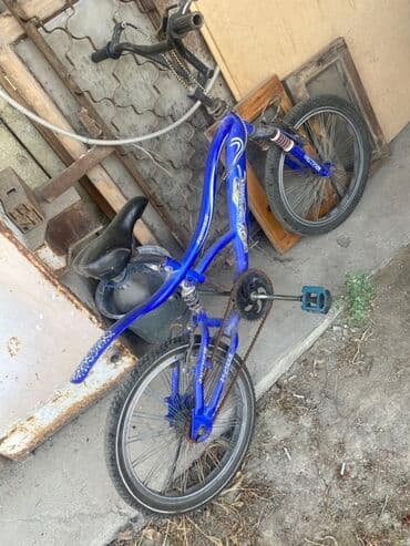 Велосипед на ходу (давно стоит)