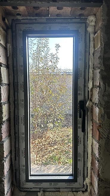 окошка: Готовое алюминиевое окно, Тип окна: Стандартные, Декоративные особенности: Другие особенности, Новый, Бесплатная установка, Без рассрочки — 7