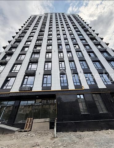 Батирлер: 1 бөлмө, 56 м², Элитка, 14 кабат, Даяр ПСО (өзү оңдоп түзөтүп бүтүү үчүн) — 1