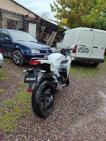 урал мататсикл: Спортбайк Kawasaki, 300 куб. см, Бензин, Взрослый — 3