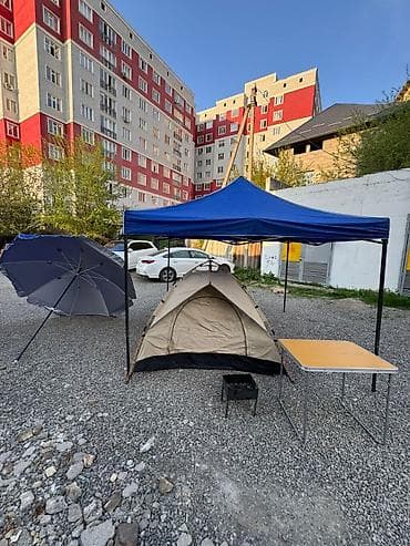 сдается сауна: Арендага ЗонтикШатерстолстул,мангал палатка берилет . Бир — 1