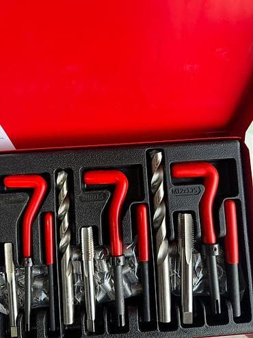 Мультитулы: Набор для ремонта резьбы (Thread Repair Set) в металлическом кейсе — 2
