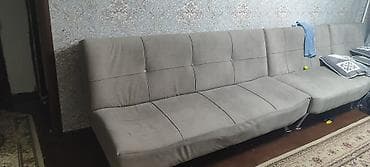 used bed: Прямой диван, Б/у — 2