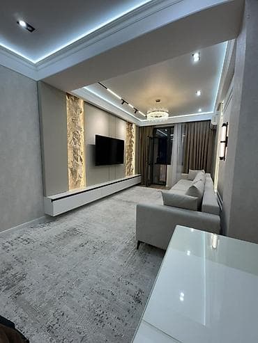 квартира эверест: 2 комнаты, 75 м², Элитка, 8 этаж, Дизайнерский ремонт — 1