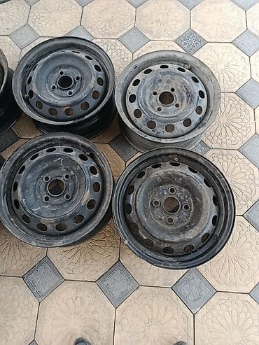 шины и диски r15: Железные Диски R 15 Комплект, отверстий - 4 — 9