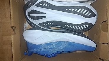 бир: Эркектердин кроссовкасы, 44, Asics, Жаңы, түсү - Көк, Өзү алып кетүү — 2