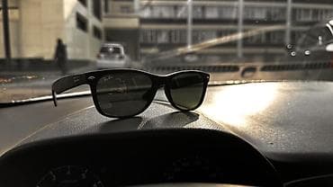 Солнцезащитные очки очки, Ray-Ban, Унисекс, Вайфареры, Оригинал, Б/у