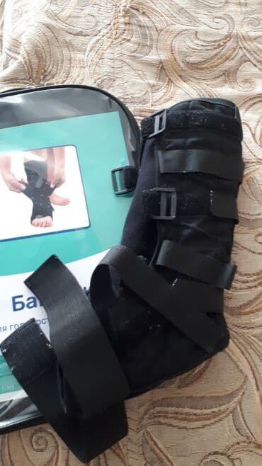 купить ортопедический наколенник: Бандаж голеностопный, носили 2 недели. Покупали новый за 3200. Размер — 1