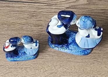 Книги и журналы: Фарфоровые фигурки «Целующаяся пара» (Нидерланды), набор из 2 — 4