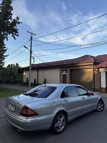 Mercedes-Benz S-Class: 2003 г., 5 л, Автомат, Бензин, Седан — 4