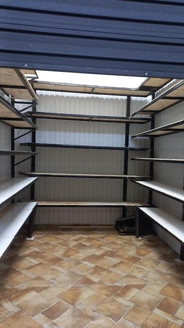 полки б у: Полка для магазина из профиля. - Конструкция: каркас из профильной — 1