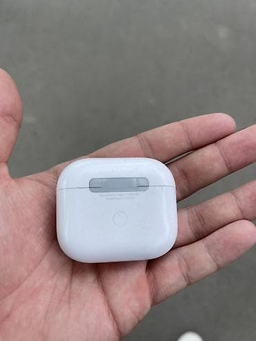 ейр подс: Беспроводные AirPods 3 наушники-вкладыши с зарядным кейсом (белый — 3