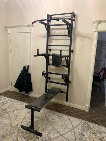 купить турник и брусья для дома: Турник, Новый, Бесплатная доставка — 1