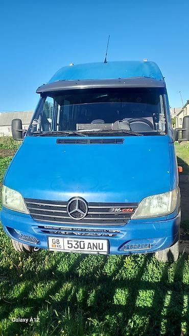 Транспорт: Mercedes-Benz Спринтер: 2000 г., 2.7 л, Кол менен иштөөчү, Дизель, Бус — 2