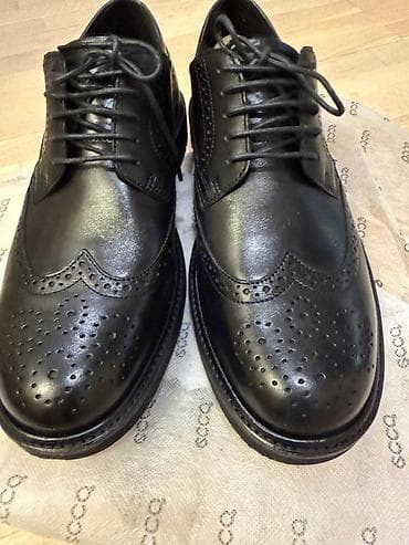 Кроссовки и спортивная обувь: Мужские туфли, 44, Ecco, Новый, цвет - Черный — 1