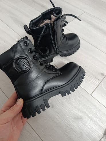 купить ботинки детские зима: Детские зимние ботинки черные, высокие - Размер: 29 (маркировка на — 1