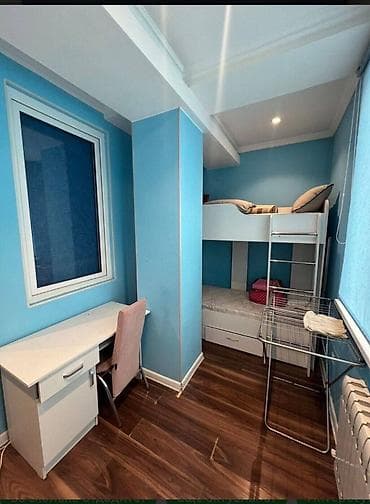 Батирлер: 3 бөлмө, Менчик ээси, Чогуу жашоо менен, Толугу менен эмереги бар — 4