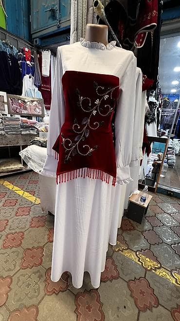 русское народное платье: Национальный костюм, Женский, 56 (3XL) — 7