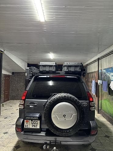 Транспорт: Toyota Land Cruiser Prado: 2003 г., 3 л, Механика, Дизель, Внедорожник — 8