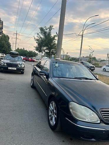 full construction: Mercedes-Benz S-Class: 1999 г., 5 л, Автомат, Бензин, Седан — 5