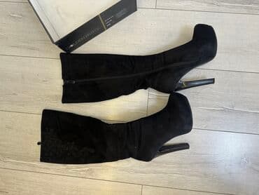 Спецодежда: Сапоги замшевые деми 38 размер в идеальном состоянии — 1