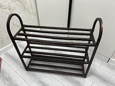 Вешалки: Полка для обуви, Б/у, Железо, Самовывоз, Платная доставка — 1