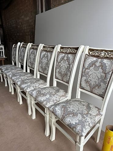 мебель в бишкеке: Кухонный стол и стул, Новый, Платная доставка, цвет - Белый — 2