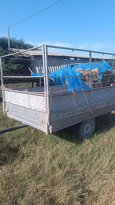 Унаа: Одноосный прицеп для легкового автомобиля. - Материал: металлическая — 2