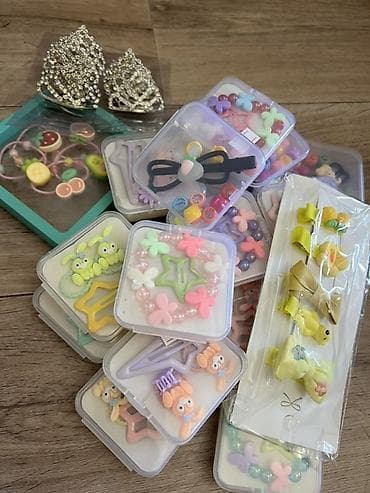 продам волосы детские: Набор детских аксессуаров и мелочей для творчества: в связи с — 6