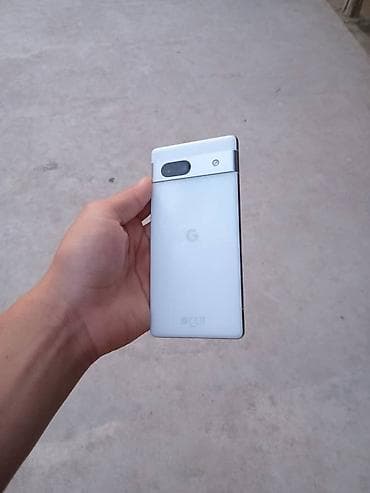 флагманский телефон: Google Pixel 7a, Б/у, 128 ГБ, цвет - Белый — 4