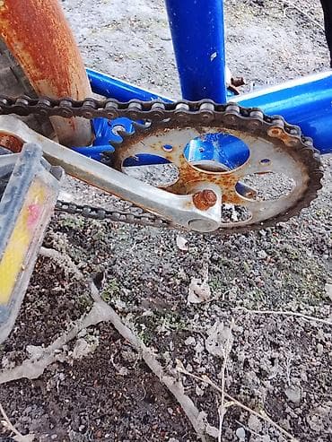 Велосипедная система (звезда с шатуном) под квадрат - Тип: передняя