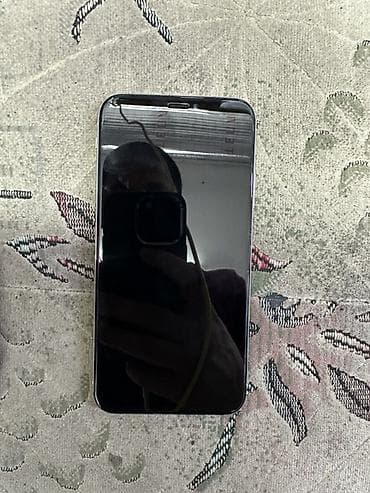 IPhone X, Б/у, 64 ГБ, Серебристый, Наушники, Зарядное устройство, Защитное стекло, 100 % — 2