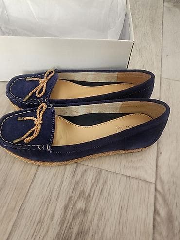 энн сай: Лоферы/мокасины Pitti Femme в фирменной коробке. - Цвет: тёмно‑синий — 4