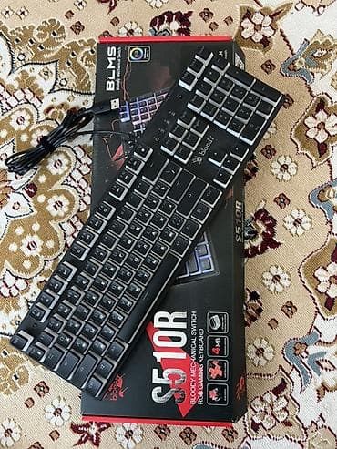 mx master 3: Клавиатура, Bloody, Механическая, Проводное подключение, Размер: 100% — 2