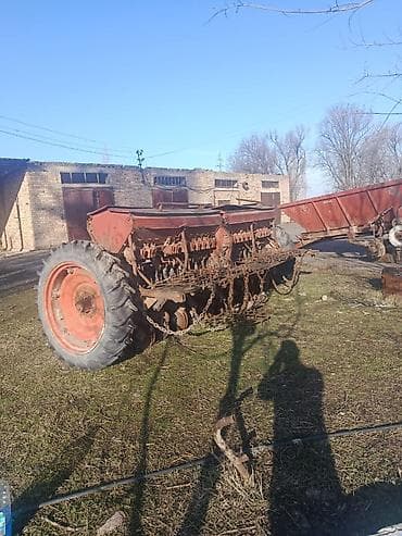 Зерновая сеялка прицепная - Тип: механическая рядовая сеялка для