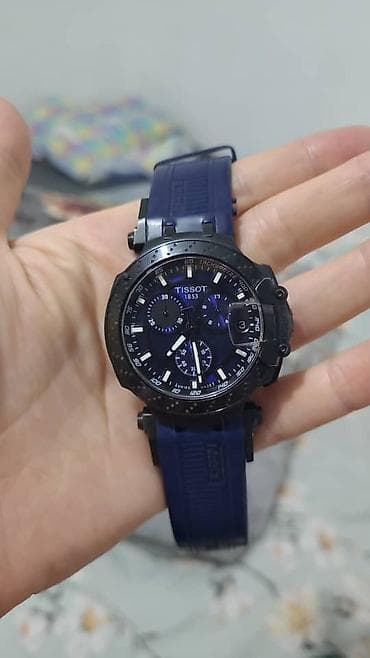 омах часы: Мужские наручные часы Tissot с хронографом - Кварцевый механизм - — 1