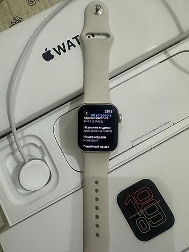 starlight: Apple Watch SE 3 (GPS), модель MEH34L/A - Размер корпуса: 40 мм — 3