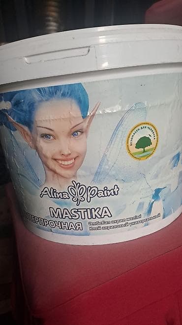 Супер мастика: Мастика суперпрочная Alina Paint — универсальный акриловый клей — 1