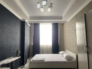 долгосрочная квартира в джалалабаде: 2 комнаты, Круглосуточное заселение, Парковка, Душевая кабина — 8