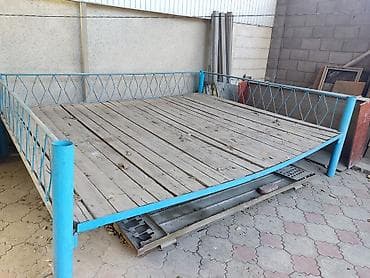 лежанки: Тапчан 3 x 3 x 1 м, Металл — 2