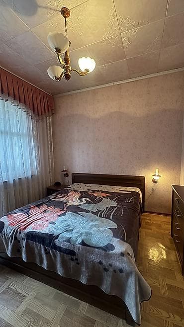 квартиры на иссык куле: 2 комнаты, 52 м², 106 серия, 6 этаж, Старый ремонт — 2