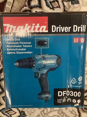 Строительное оборудование: Аккумуляторная дрель‑шуруповерт Makita DF0300 Оригинал. - Тип — 1