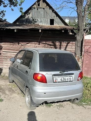 чанган машына: Daewoo Matiz: 2010 г., Кол менен иштөөчү, Хетчбек — 3