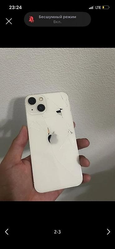 айфоны на запчасти: IPhone 13, 128 ГБ, Белый, Чехол — 2