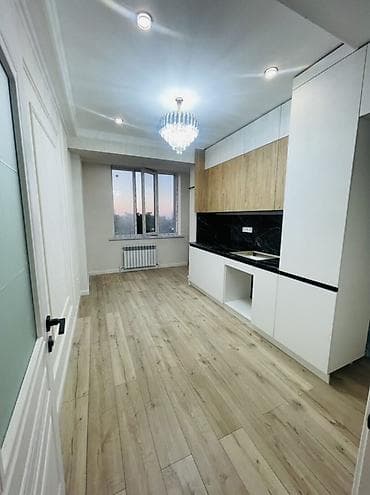 Батирлер: 1 бөлмө, 40 м², Жал мкр (а.и. Жогорку, Ортоңку, Төмөнкү) Элитка, 3 кабат, Евро оңдоо — 9