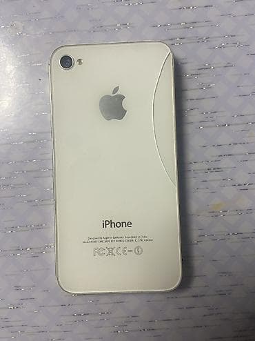 ipod 2: IPhone 4S, Б/у, 16 ГБ, Белый, Чехол — 3